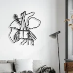 Home Decor Metal Sign Read More Books 1