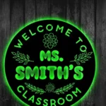 Home Decor Metal Sign Reception To Teacher8217s Classroom 1