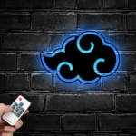 Home Decor Metal Sign Red Cloud Akatsuki Logo Car 1