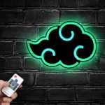 Home Decor Metal Sign Red Cloud Akatsuki Logo Car 1