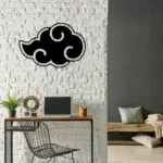 Home Decor Metal Sign Red Cloud Akatsuki Logo Car 1