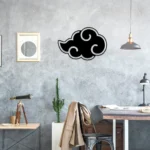 Home Decor Metal Sign Red Cloud Akatsuki Logo Car 1