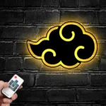 Home Decor Metal Sign Red Cloud Akatsuki Logo Car 1