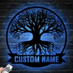 Home Decor Metal Sign Sacred Timber 1