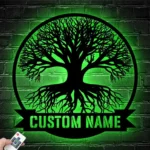 Home Decor Metal Sign Sacred Timber 1