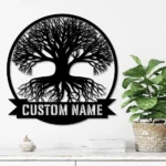 Home Decor Metal Sign Sacred Timber 1