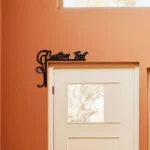 Home Decor Metal Sign Tailored Text 1