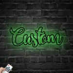 Home Decor Metal Sign Tailored Your Custom Text Words 1