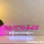 Home Decor Neon Sign Artistic Let8217s Tox About It 1