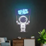 Home Decor Neon Sign Astronaut Board 1