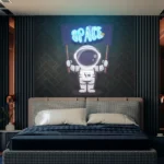 Home Decor Neon Sign Astronaut Board 1