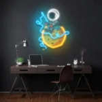 Home Decor Neon Sign Astronaut Fishing 1
