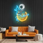 Home Decor Neon Sign Astronaut Fishing 1