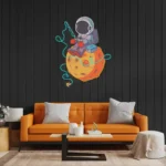 Home Decor Neon Sign Astronaut Fishing 1