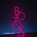 Home Decor Neon Sign Botox 1