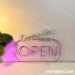 Home Decor Neon Sign Come In We Are Open 1