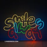 Home Decor Neon Sign Custom Smile Always 1