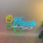 Home Decor Neon Sign Cute Flower Shop 1