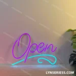Home Decor Neon Sign Open 1
