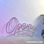 Home Decor Neon Sign Open 1