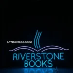 Home Decor Neon Sign Reading Book 1