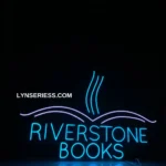 Home Decor Neon Sign Reading Book 1