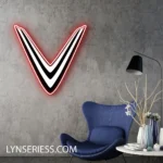 Home Decor Neon Sign Vinfast Logo 1