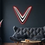 Home Decor Neon Sign Vinfast Logo 1