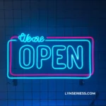 Home Decor Neon Sign We Are Open 1