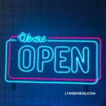 Home Decor Neon Sign We Are Open 1