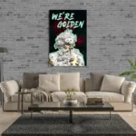 Home Decor Neon Sign We8217re Golden 1