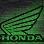 Honda Metal Sign Logo Car 1