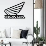 Honda Metal Sign Logo Car 1