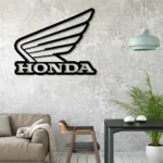 Honda Metal Sign Logo Car 1