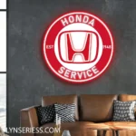 Honda Neon Sign Super Car 1