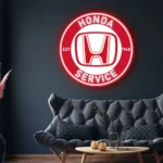 Honda Neon Sign Super Car 1