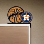 Houston Astros Metal Sign Astros Baseball 1