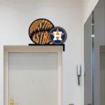 Houston Astros Metal Sign Astros Baseball 1