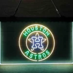 Houston Astros Neon Sign Artistic 3 Color 1