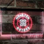 Houston Astros Neon Sign Houston H Star 1