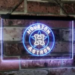 Houston Astros Neon Sign Houston H Star 1