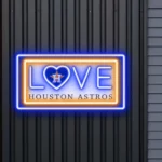Houston Astros Neon Sign Love Sign 1