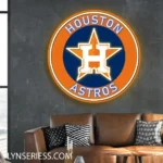Houston Astros Neon Sign Mlb 1