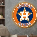 Houston Astros Neon Sign Mlb 1
