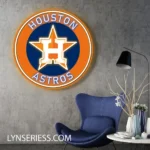 Houston Astros Neon Sign Mlb 1