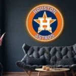 Houston Astros Neon Sign Mlb 1