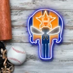 Houston Astros Neon Sign The Punisher 1