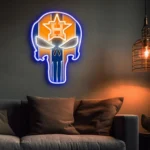 Houston Astros Neon Sign The Punisher 1