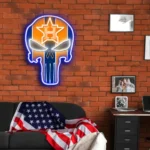 Houston Astros Neon Sign The Punisher 1