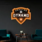 Houston Dynamo Neon Sign Artistic Fc 1